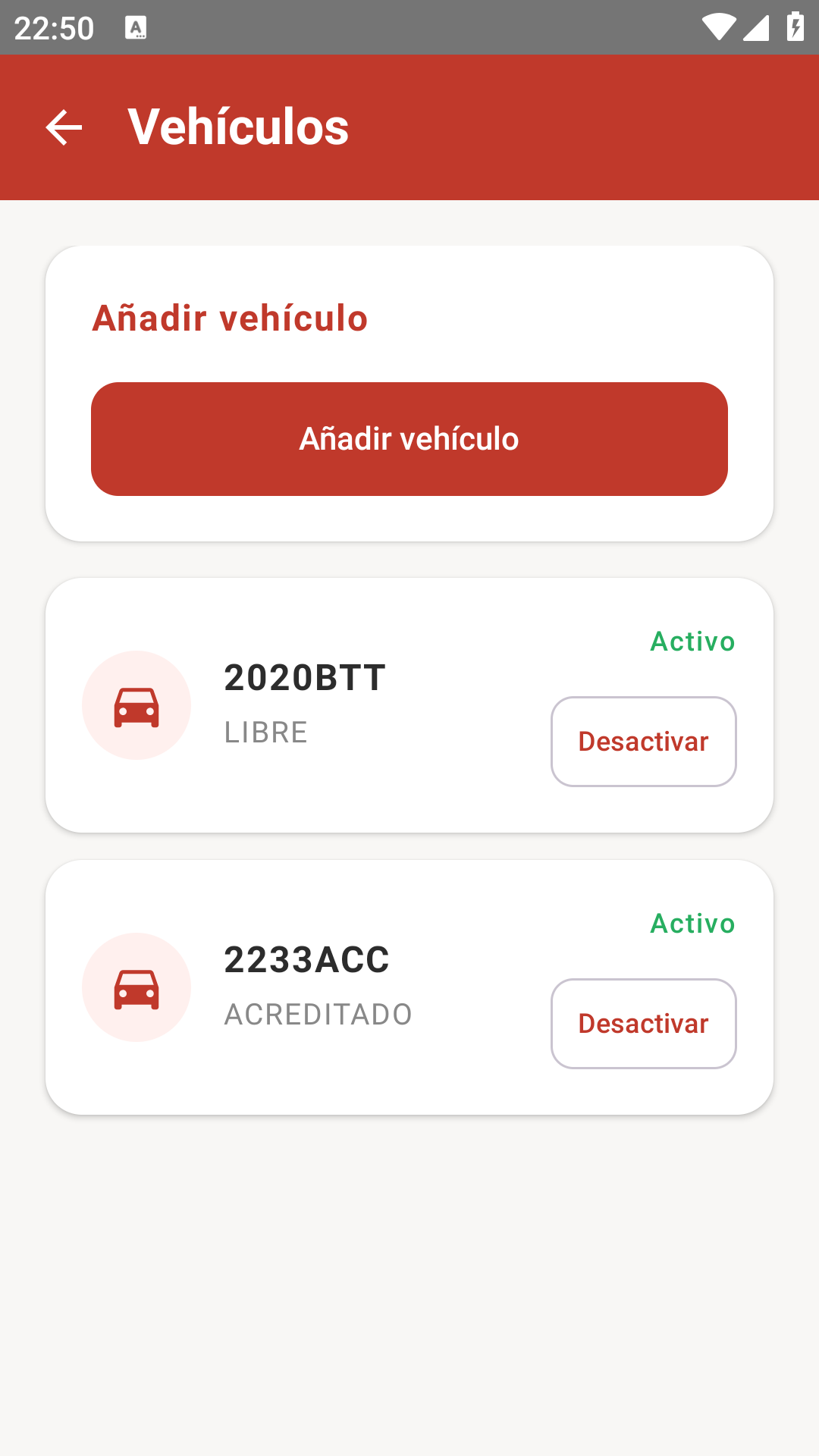 Vehículos