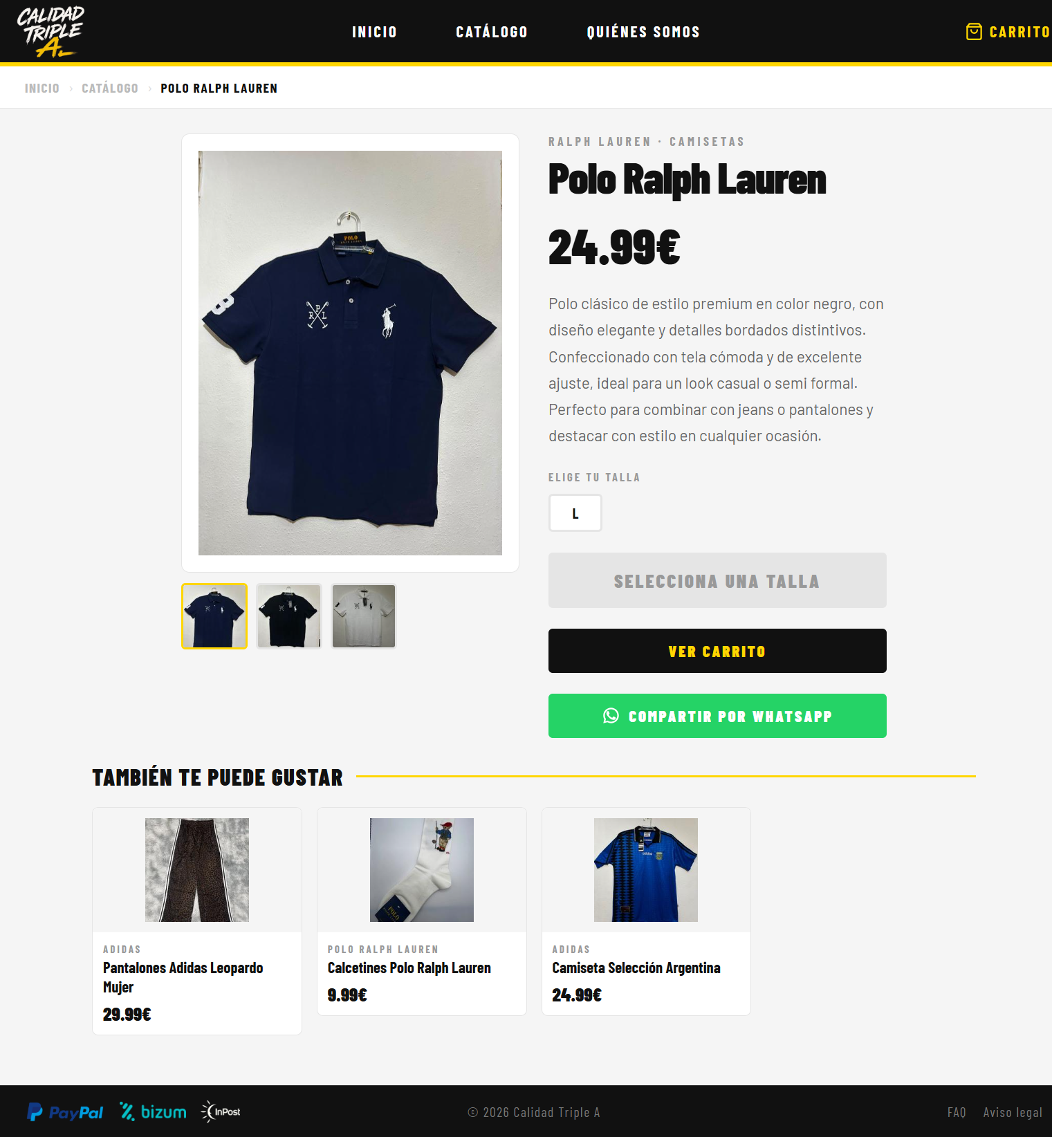 Ficha de producto