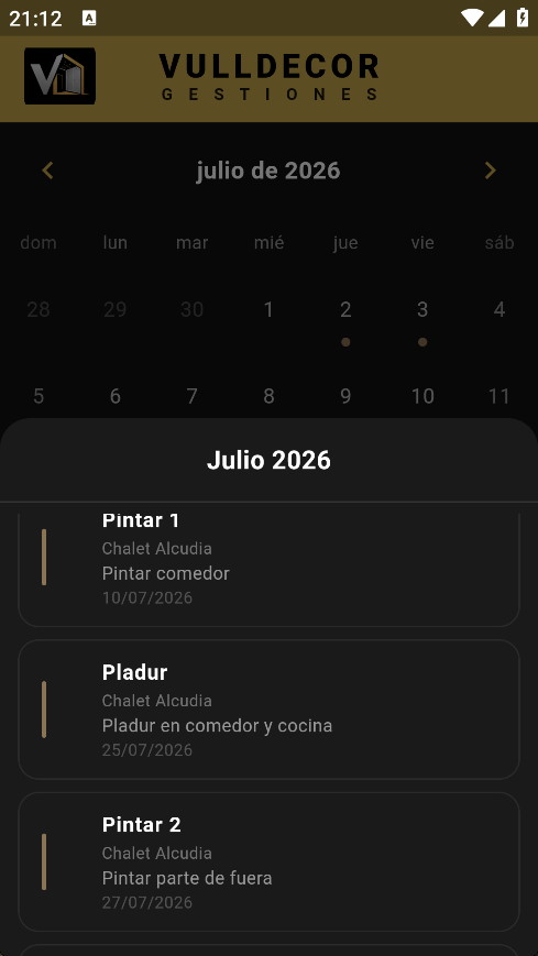 Calendario mensual